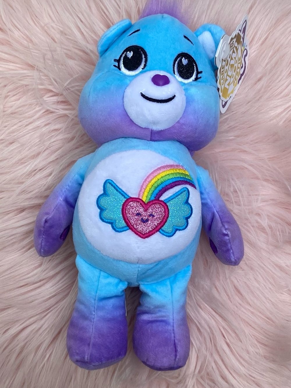 Care Bears Blue to Purple Gradient Bestie Plush🩵💜